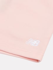New Balance Pink Dark Small Girls Logo Shorts - Image 8 of 8