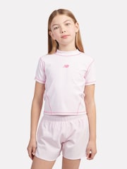 New Balance Kids Harmony Fitted T-Shirt - Imagen 1 de 8