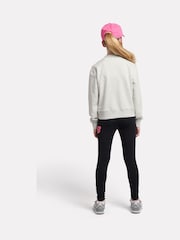 New Balance Dark Grey Kids Stacked Logo 100% Cotton T-Shirt & Cycle Shorts Set - Image 2 of 9