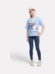 New Balance Blue Kids Greatest Hits Graphic T-Shirt and Leggings Set - Image 1 of 9