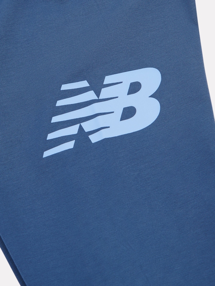 New Balance Blue Kids Greatest Hits Graphic T-Shirt and Leggings Set - Image 9 of 9