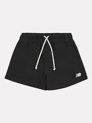 New Balance Black Small Girls Logo Shorts - Image 6 of 7