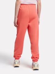 New Balance Red Kids French Terry Small Logo Joggers - Image 3 of 8