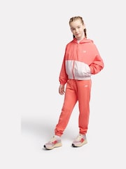 New Balance Red Kids French Terry Small Logo Joggers - Image 4 of 8