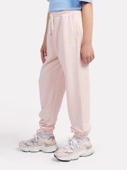 New Balance Pink Kids French Terry Small Logo Joggers - Image 2 of 8