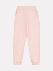 New Balance Pink Kids French Terry Small Logo Joggers - Image 6 of 8