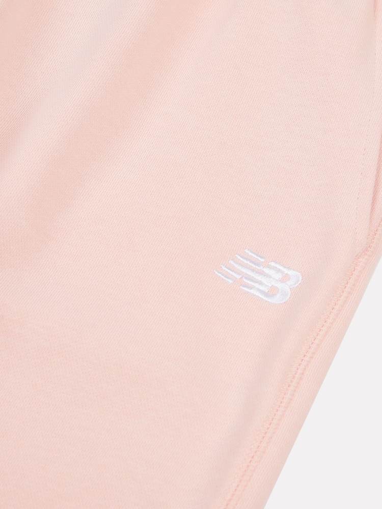 New Balance Pink Kids French Terry Small Logo Joggers - Image 8 of 8