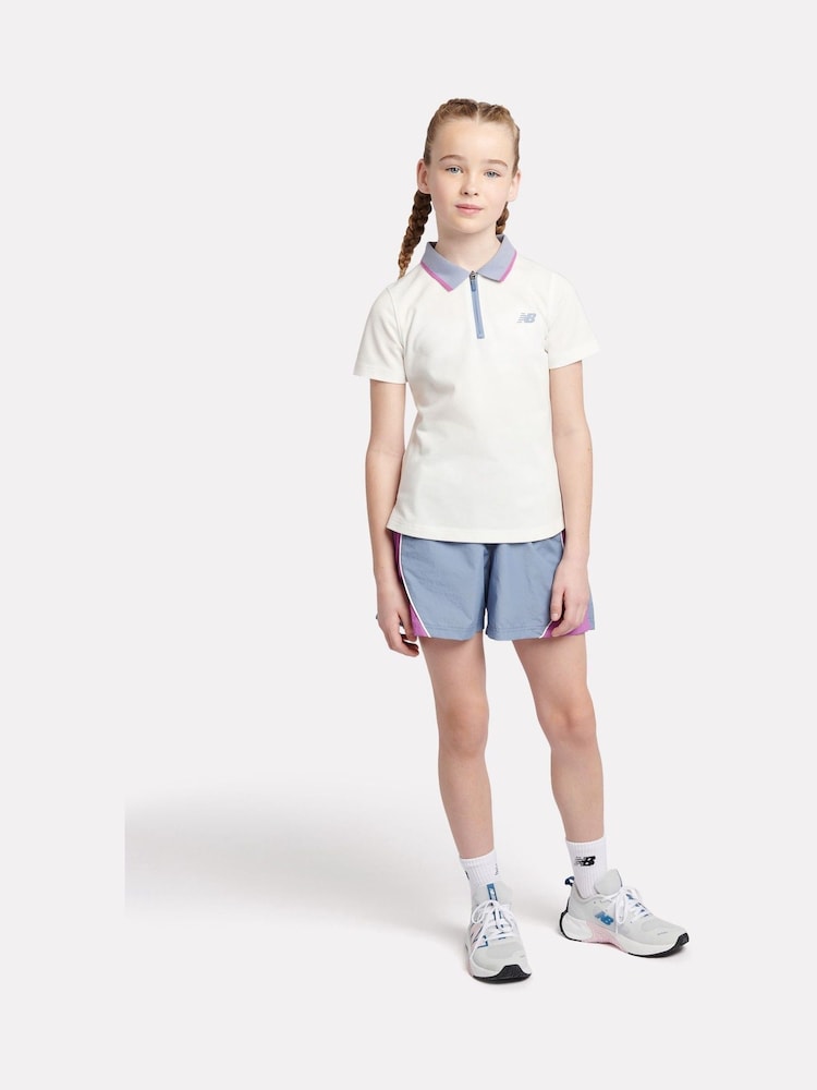 New Balance Kids Tennis 100% Cotton Polo Shirt - Imagen 2 de 6
