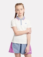 New Balance Kids Tennis 100% Cotton Polo Shirt - Imagen 3 de 6