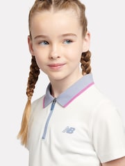New Balance Kids Tennis 100% Cotton Polo Shirt - Imagen 5 de 6
