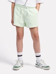 New Balance Green Small Girls Logo Shorts - Image 1 of 8