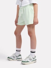 New Balance Green Small Girls Logo Shorts - Image 2 of 8