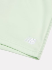 New Balance Green Small Girls Logo Shorts - Image 8 of 8