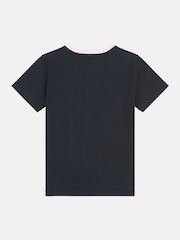 New Balance Black Kids Systems 100% Cotton Graphic T-Shirt - Image 7 of 8