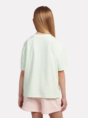 New Balance light green Small Girls Logo 100% Cotton T-Shirt - Image 2 of 7