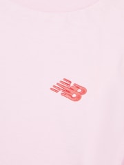 New Balance Kids Small Logo 100% Cotton T-Shirt and Short Set - Imagen 10 de 10