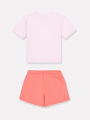 New Balance Kids Small Logo 100% Cotton T-Shirt and Short Set - Imagen 7 de 10