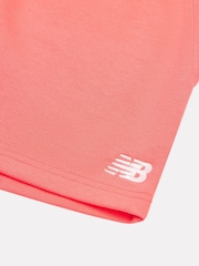 New Balance Kids Small Logo 100% Cotton T-Shirt and Short Set - Imagen 9 de 10