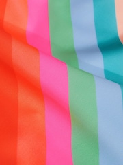 Angels By Accessorize Pink/Blue Girls Stripe Swimsuit - Image 3 of 3
