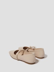 Monsoon Cream Betty Ballet Flats - Image 2 of 3