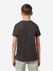 Wrangler Black Boys Jaguar 100% Cotton T-Shirt - Image 2 of 5
