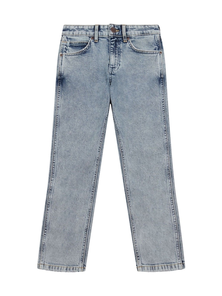 Wrangler Blue Boys Stone Wash Greensboro Jeans - Image 1 of 4