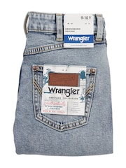 Wrangler Blue Boys Stone Wash Greensboro Jeans - Image 4 of 4