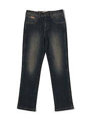 Wrangler Grey Straight Fit Boys Jeans - Image 1 of 4