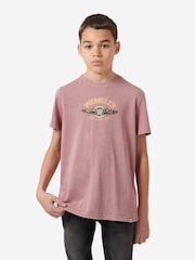 Wrangler Purple Boys Winged Moto 100% Cotton T-Shirt - Image 1 of 6