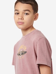 Wrangler Purple Boys Winged Moto 100% Cotton T-Shirt - Image 5 of 6