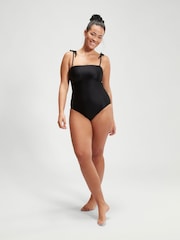 Speedo Black Womens Shaping Bandeau Swimsuit - Image 1 of 6