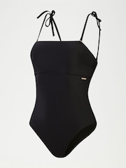 Speedo Black Womens Shaping Bandeau Swimsuit - Image 6 of 6