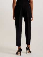 Ted Baker Black Manabtl Tapered Tailored Trousers - Image 3 of 6