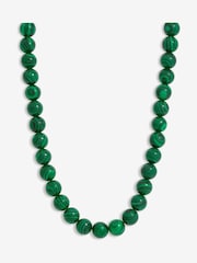 Jon Richard Green Green Tone Malachite Necklace - Image 1 of 4