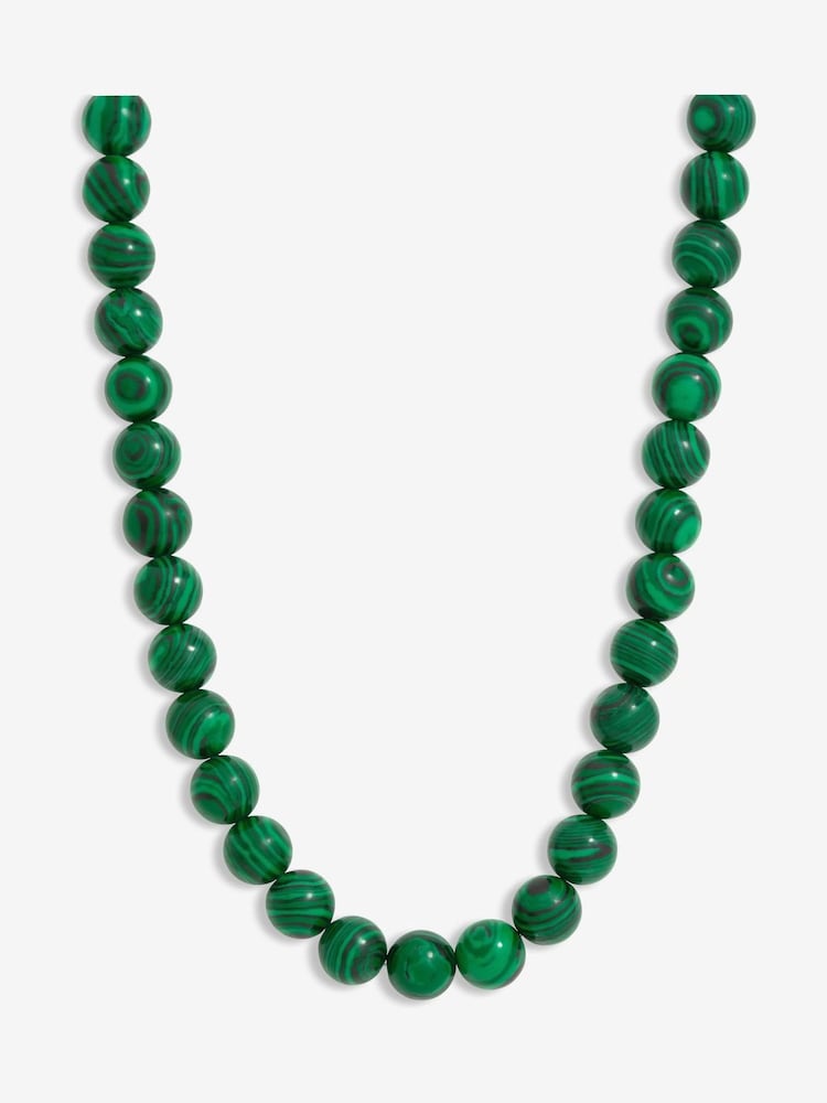Jon Richard Green Green Tone Malachite Necklace - Image 1 of 4