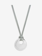 Jon Richard Cord And Polished Pendant - Bild 2 von 3