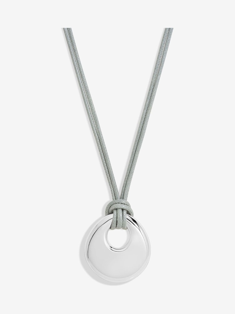 Jon Richard Cord And Polished Pendant - Bild 2 von 3