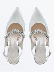 Rainbow Club Cream Freya Flat Shoes - Image 4 of 4