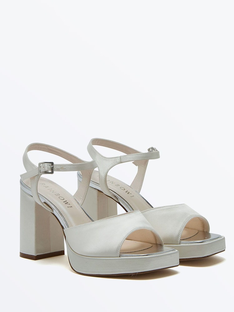 Rainbow Club Silver Nora Platform Sandals - Image 2 of 4