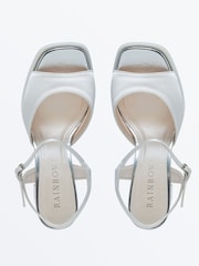 Rainbow Club Silver Nora Platform Sandals - Image 4 of 4