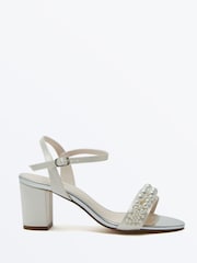Rainbow Club Cream Clara Mid Sandals - Image 1 of 4