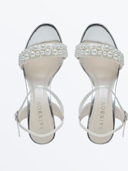 Rainbow Club Cream Clara Mid Sandals - Image 4 of 4