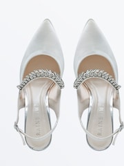Rainbow Club Cream Freya Mid Stiletto Shoes - Image 4 of 4