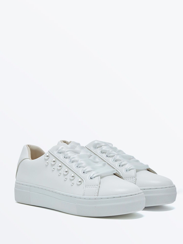 Rainbow Club Cream Aphaea Trainers - Image 2 of 4