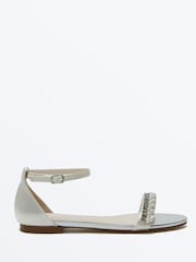 Rainbow Club Cream Amyla Flat Sandals - Image 1 of 4