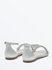 Rainbow Club Cream Amyla Flat Sandals - Image 3 of 4