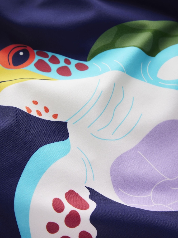 Boden Blue Sun Safe Fun Rash Vest - Image 4 of 4