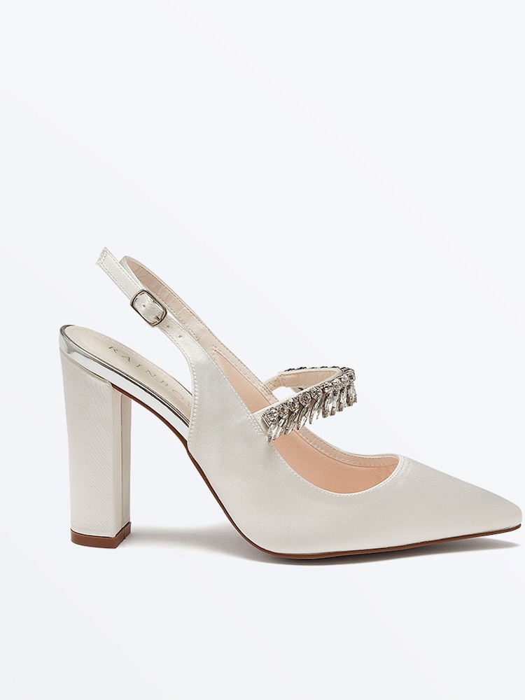Rainbow Club Cream Freya Shoes - Image 1 of 4