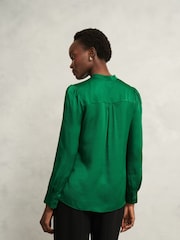 Hobbs Green Jade Blouse - Image 2 of 4