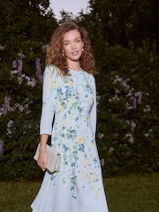 Hobbs Blue Honour Dress - Image 1 of 5